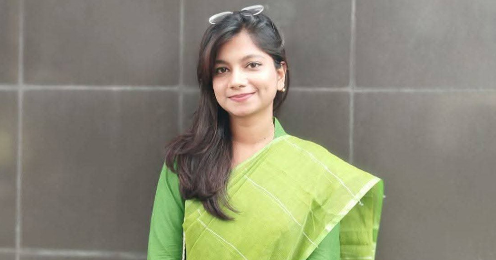 প্রশাসনের গাফিলতিতে মধ্যরাতে মেয়েদের হল বন্ধ থাকে : জিএস পদপ্রার্থী জেরিন