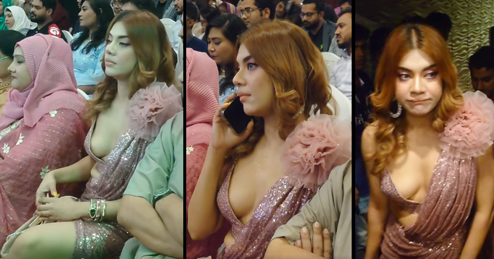আবার আপত্তিকর পোশাকে মডেল আঁখি