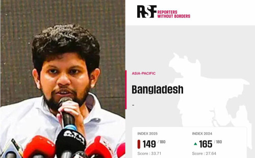 গণমাধ্যম সূচকে ১৬ ধাপ এগিয়েছে বাংলাদেশ