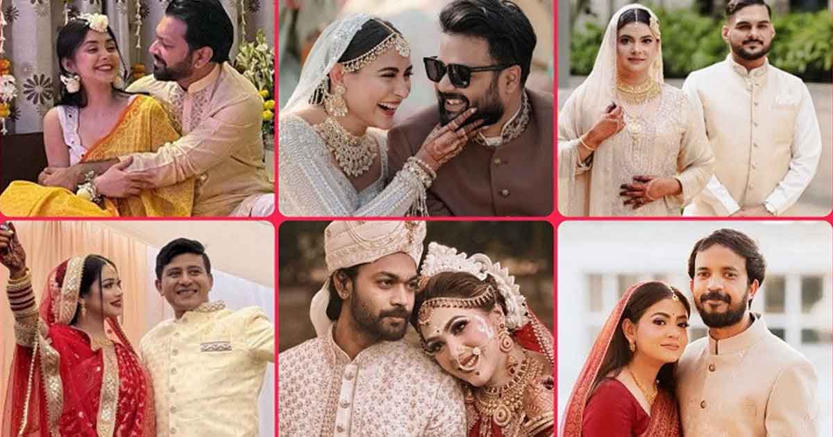 ২০২৫: বছরজুড়ে ঢাকাই শোবিজের যত বিয়ে