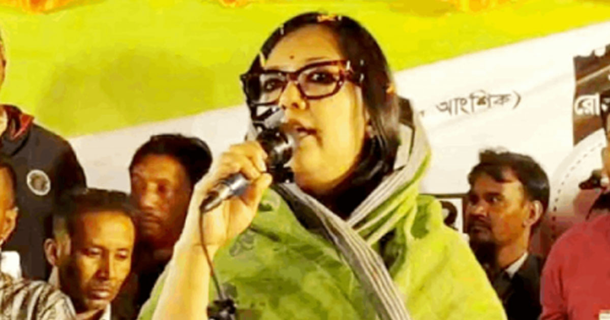 এ নির্বাচন হবে পরিবর্তনের, অন্যায় আর জুলুমের জবাব দেওয়ার: রুমিন ফারহানা