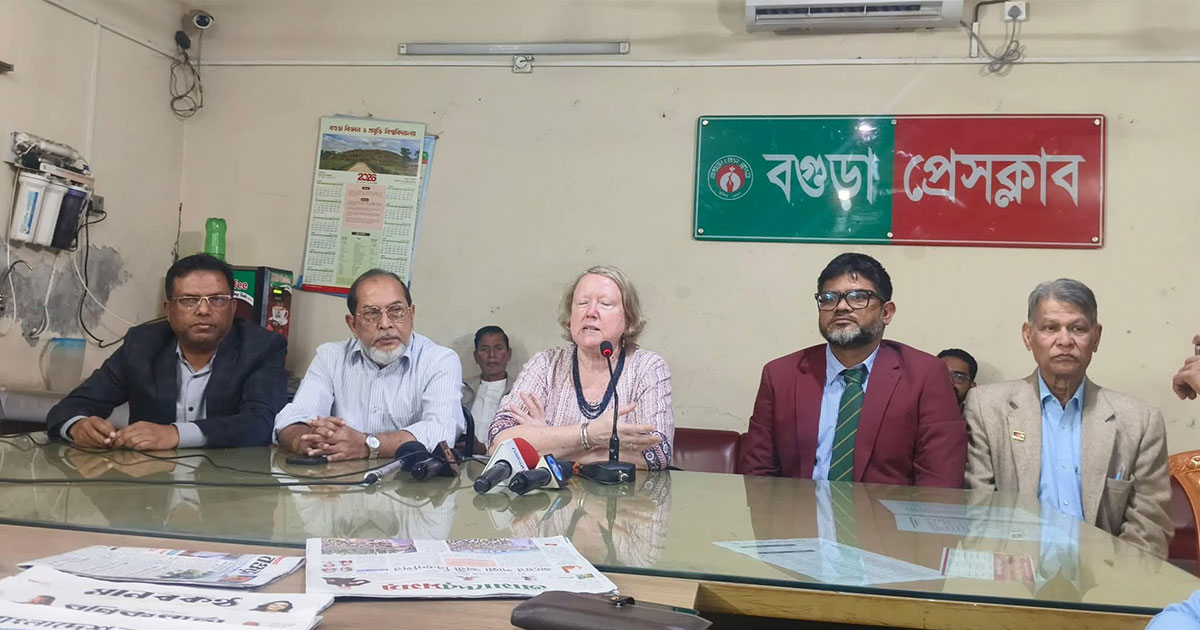 বগুড়া প্রেসক্লাবে ইউনেস্কো প্রতিনিধির মতবিনিময় অনুষ্ঠিত