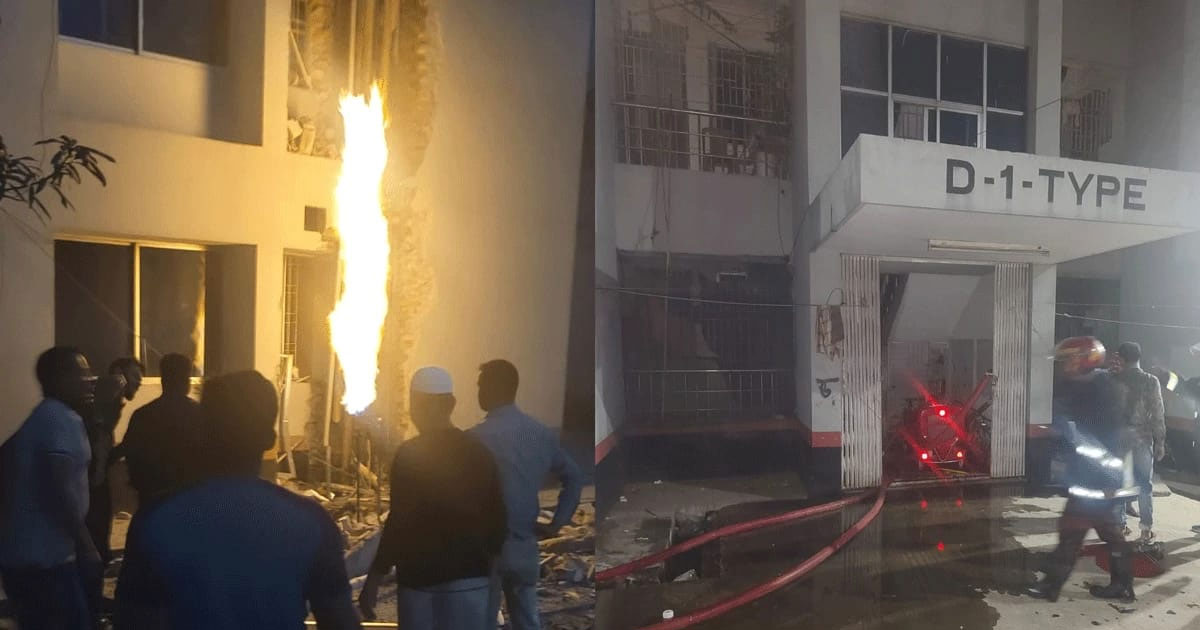 নারায়ণগঞ্জে গ্যাস লিকেজ থেকে বিস্ফোরণে অন্তঃস্বত্ত্বা নারী দগ্ধ