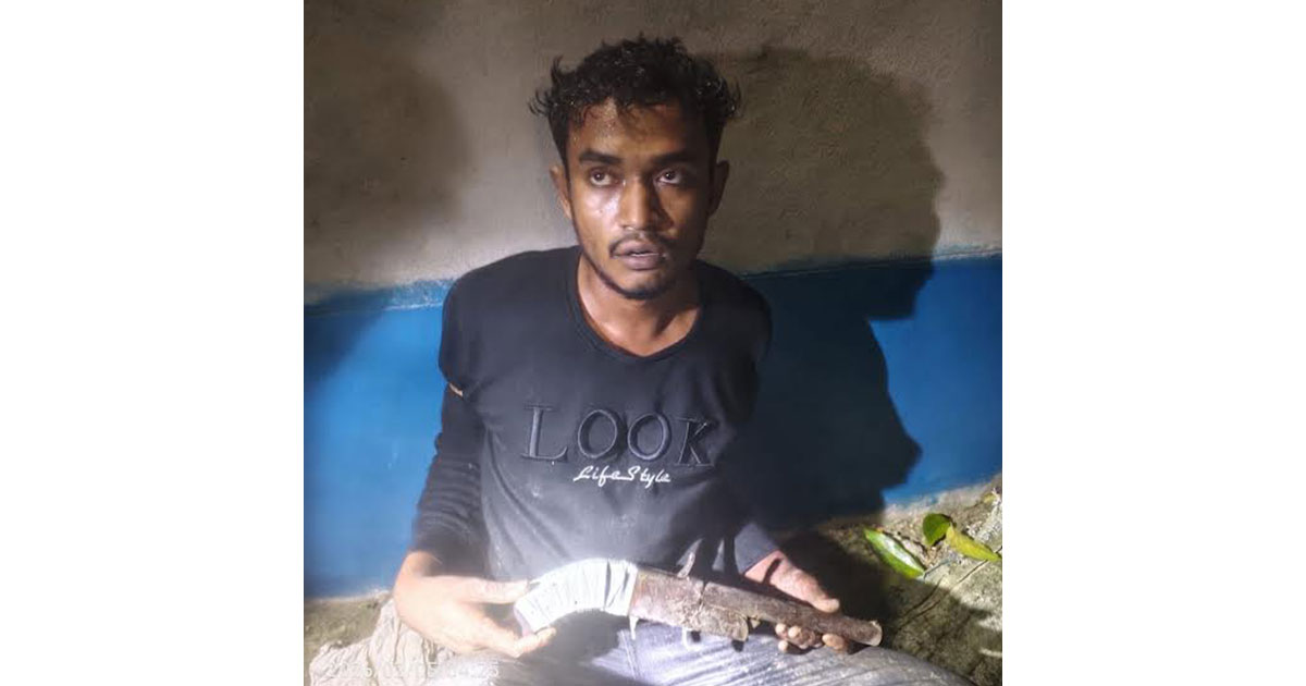 নোয়াখালীর কোম্পানীগঞ্জে ডাকাতির চেষ্টাকালে অস্ত্রসহ যুবদল নেতা আটক