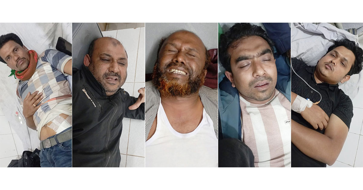 চাঁদপুরে স্বতন্ত্র প্রার্থীর গাড়ি বহরে হামলা, আহত ২০