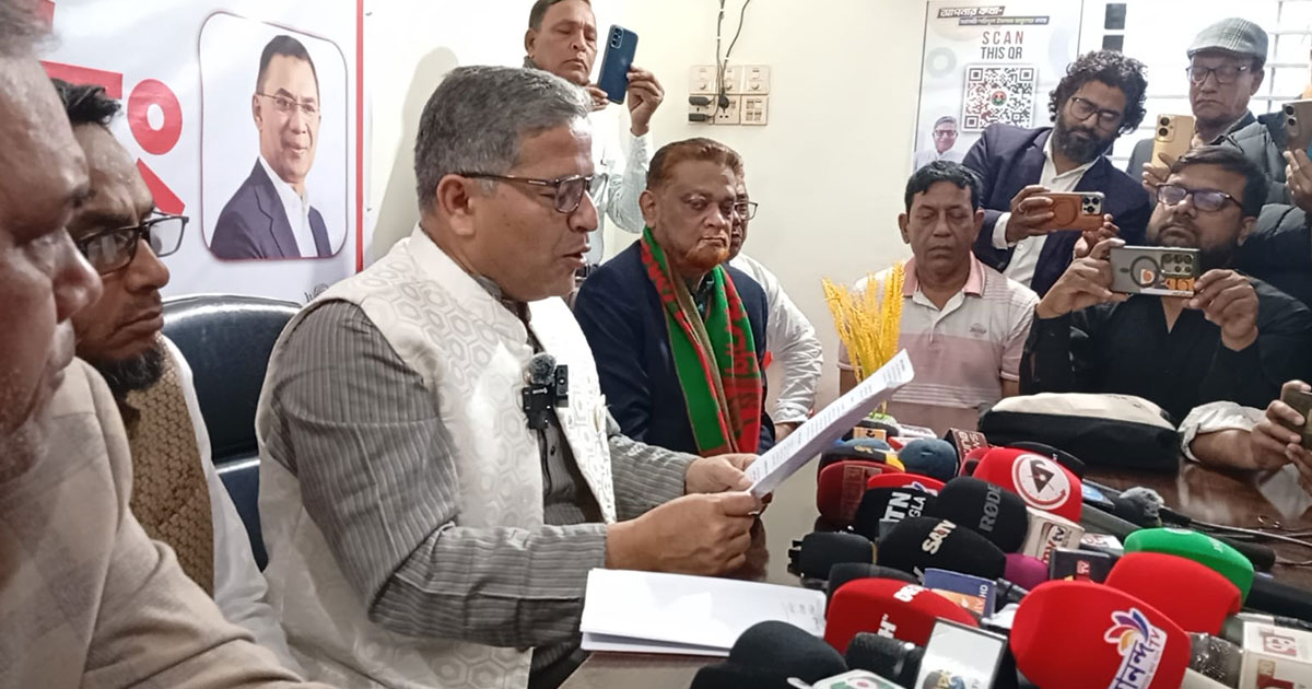 নিক্সন চৌধুরীর এজেন্ডা বাস্তবায়নে ভোটের মাঠে মুজাহিদ বেগ: বিএনপি প্রার্থীর অভিযোগ