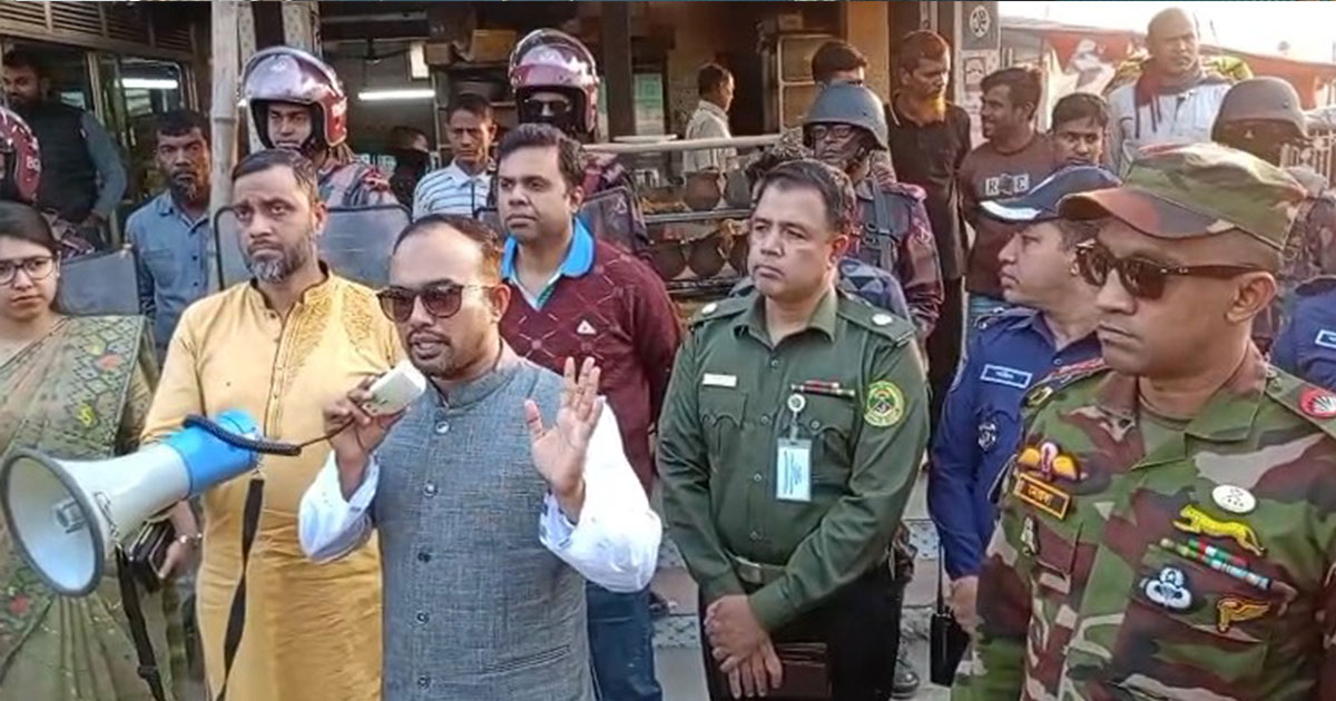 ত্রয়োদশ জাতীয় সংসদ নির্বাচন ঘিরে মাগুরায় যৌথবাহিনীর ব্যতিক্রমধর্মী উদ্যোগ