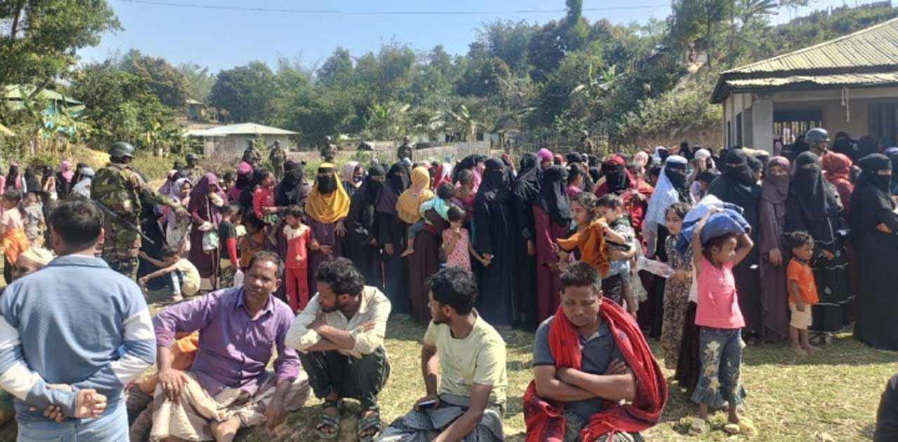 পাহাড় কেটে ৩৫০ ঘর বানিয়ে ভাড়া ব্যবসা, দেড় হাজার রোহিঙ্গা আটক