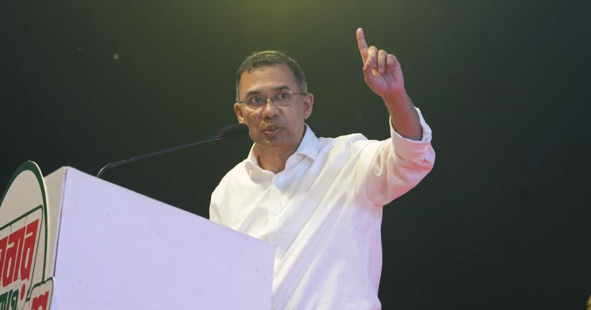 আজ ঢাকার ৮ স্থানে তারেক রহমানের জনসভা