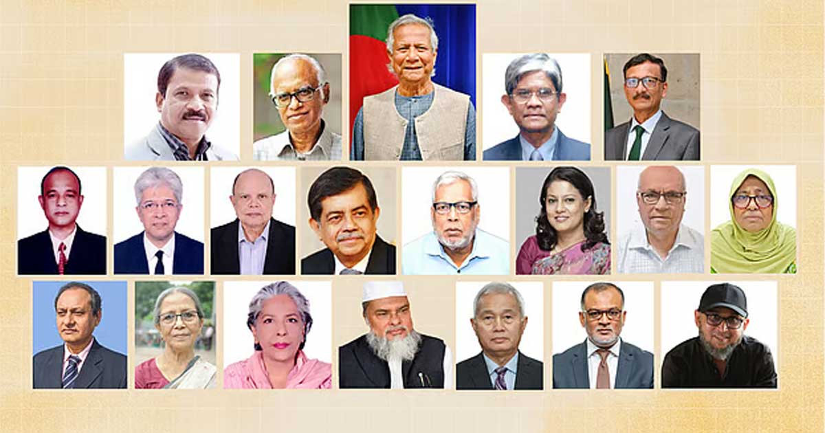 উপদেষ্টাদের কার কত সম্পদ?