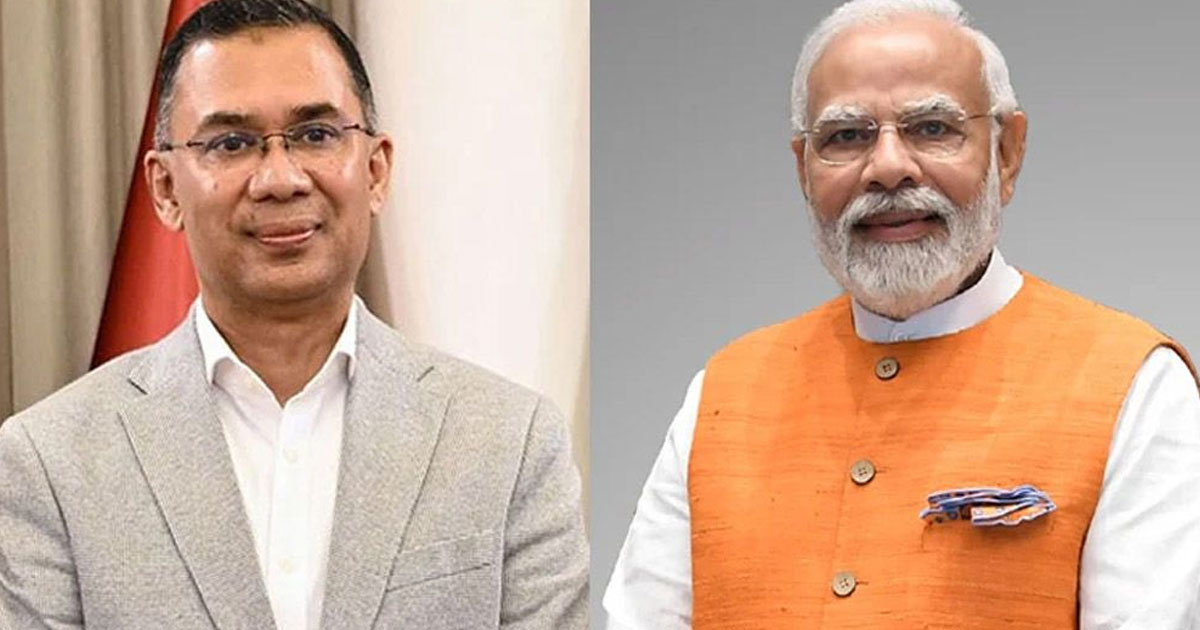 তারেক রহমানকে নরেন্দ্র মো‌দির ফোন