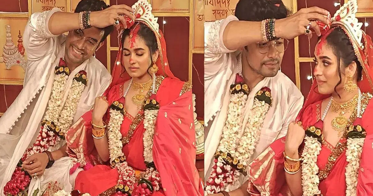 বিয়ে করলেন টলিপাড়ার জনপ্রিয় জুটি রণজয় ও শ্যামৌপ্তি