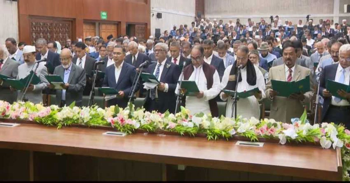 বিএনপি সরকারের ৪৯ সদস্যের মন্ত্রী পরিষদ গঠন