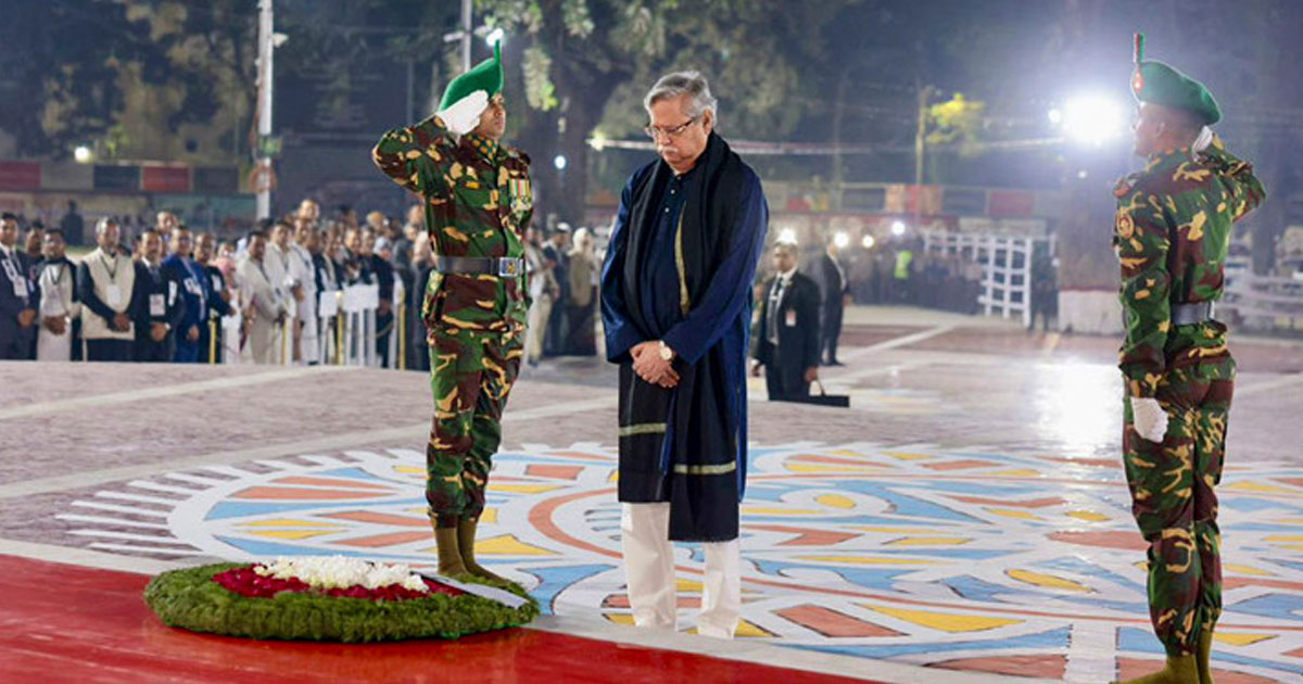 শহীদ মিনারের ব্যতিক্রমী ঘটনা, রাষ্ট্রপতির বিদায়ের বার্তা?