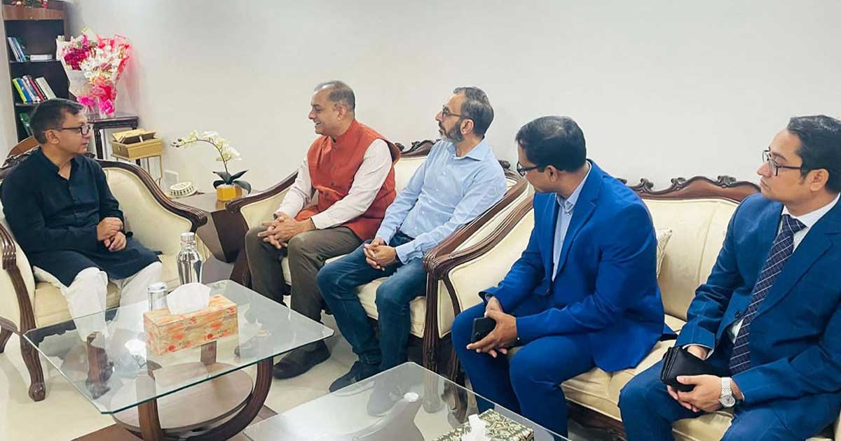 সিলেটে বাণিজ্যমন্ত্রী ও ভারতীয় সহকারী হাইকমিশনারের বৈঠক