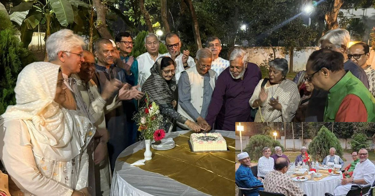ড. ফাওজুল কবিরের বাসায় সাবেক উপদেষ্টাদের গেট-টুগেদার