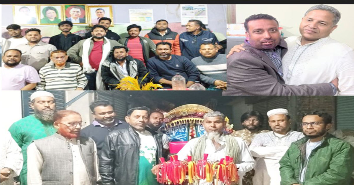 ফরিদপুর-৪ আসনে অসহায় পরিবারের পাশে স্পেন প্রবাসী আলী ইউনুস