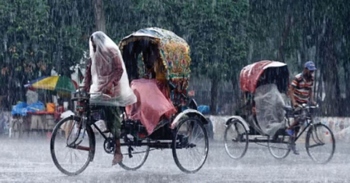 ছয় বিভাগে বজ্রবৃষ্টির আভাস