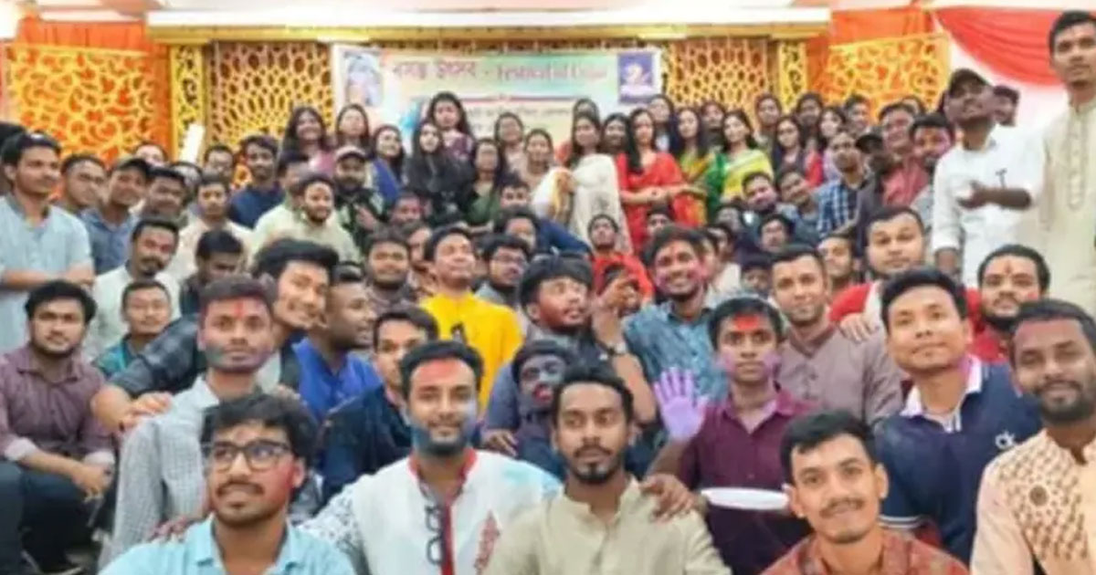 ঢাকেশ্বরীতে সাত কলেজের সনাতনী শিক্ষার্থীদের মিলনমেলা