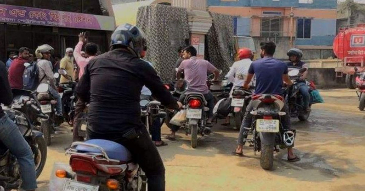 রাইড শেয়ার মোটরসাইকেলের জন্য দৈনিক সর্বোচ্চ ৫ লিটার জ্বালানি: বিপিসি’র নির্দেশনা