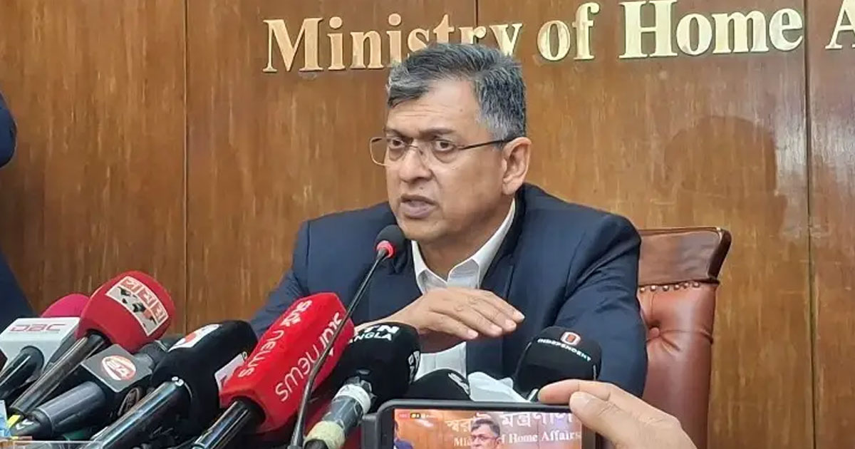 অন্তর্বর্তী সরকার ছিলো কেবল অধ্যাদেশ জারির সরকার: স্বরাষ্ট্রমন্ত্রী