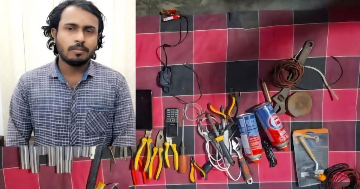 দাগনভূঞায় বোমা তৈরির সরঞ্জামসহ নিষিদ্ধ সংগঠনের সদস্য গ্রেপ্তার