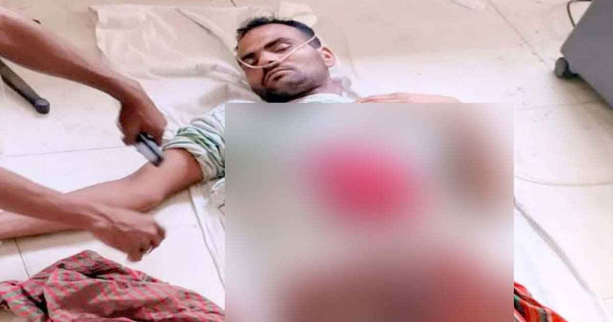 বিএসএফের গুলিতে বাংলাদেশি যুবক আহত