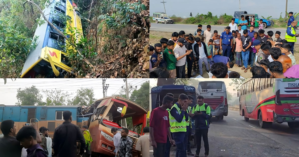 ঈদের দ্বিতীয় দিনে সড়কে ঝরল ২৩ প্রাণ