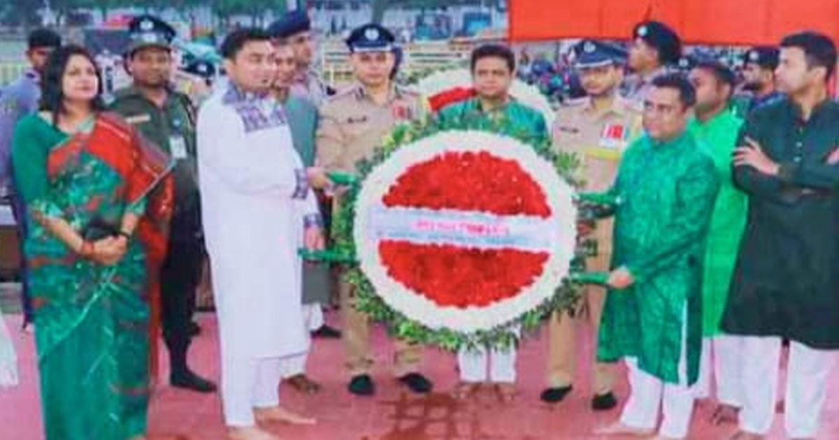 গাজীপুরে নানা আয়োজনে স্বাধীনতা ও জাতীয় দিবস উদযাপন