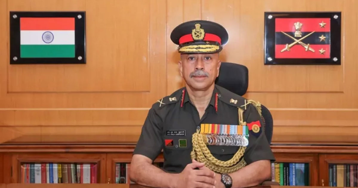 ভারতে নতুন সেনাপ্রধান কে এই রাজা সুব্রামানি
