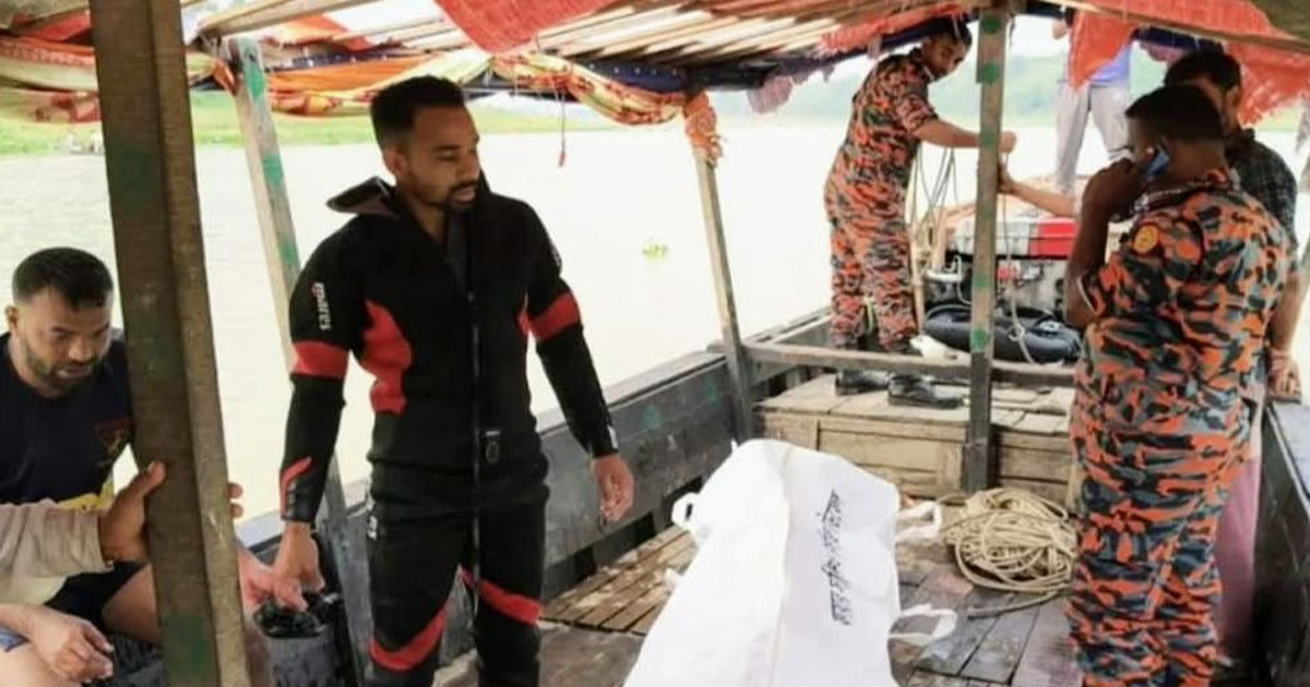 নদীতে ঝাঁপ দিলেন মাদকসেবী, সাড়ে চার ঘণ্টা পর লাশ উদ্ধার