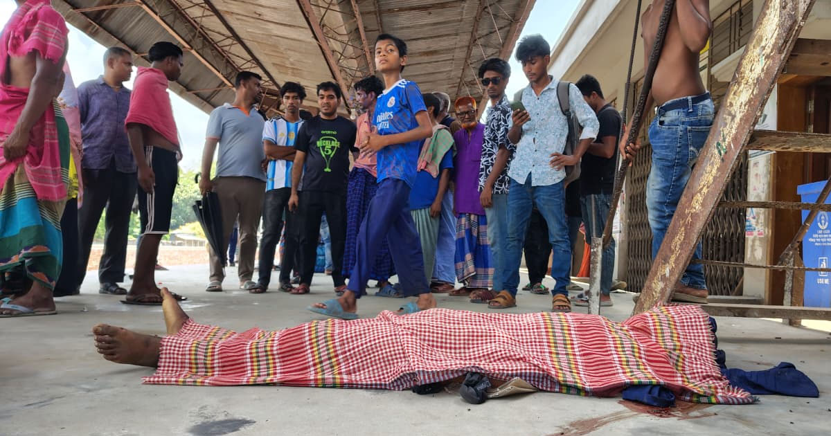 কালিকাপুর রেলসেতুতে ট্রেনের ধাক্কায় অজ্ঞাত যুবকের মৃত্যু