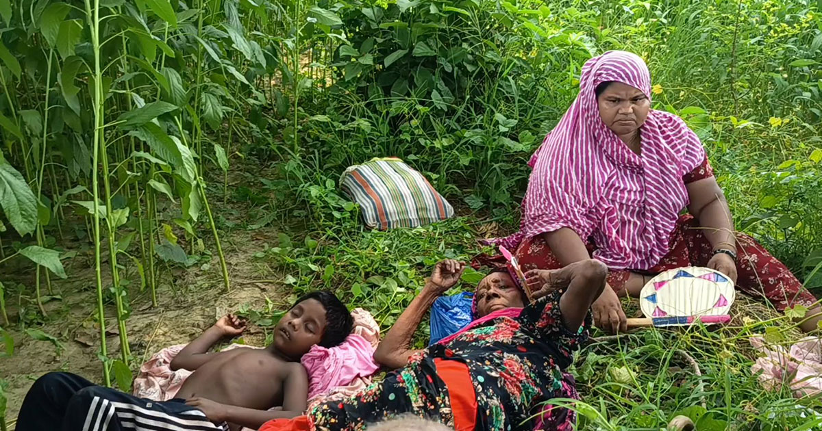 মেহেরপুর সীমান্তে শূন্যরেখায় আটকে ছয়জন শিশুসহ