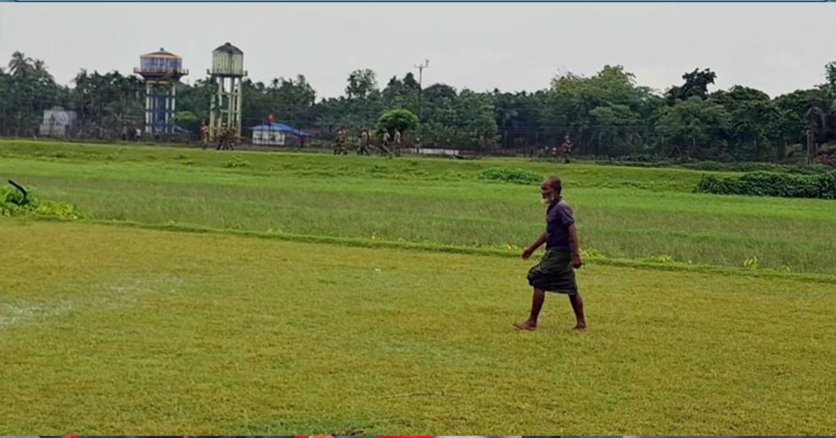 শূন্যরেখায় থাকা বৃদ্ধের বাড়ি রাজশাহীতে, নেওয়া হয়েছে পুলিশ হেফাজতে