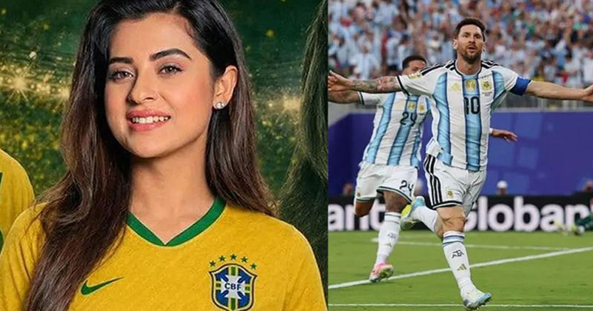মেসি এত ভালো খেলে কেন: বুবলী