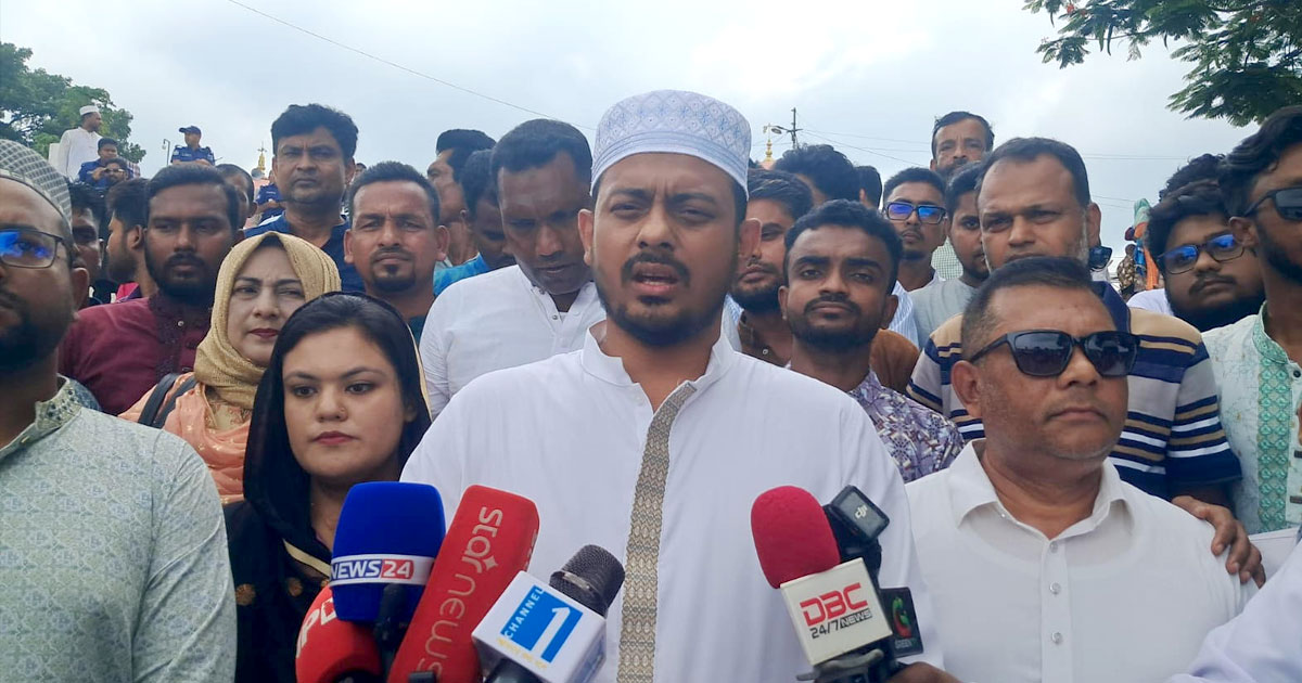 সরকার রাষ্ট্র সংস্কার করছে না, এজন্য আমরা মাঠে নেমেছি: নাসির উদ্দিন পাটোয়ারী