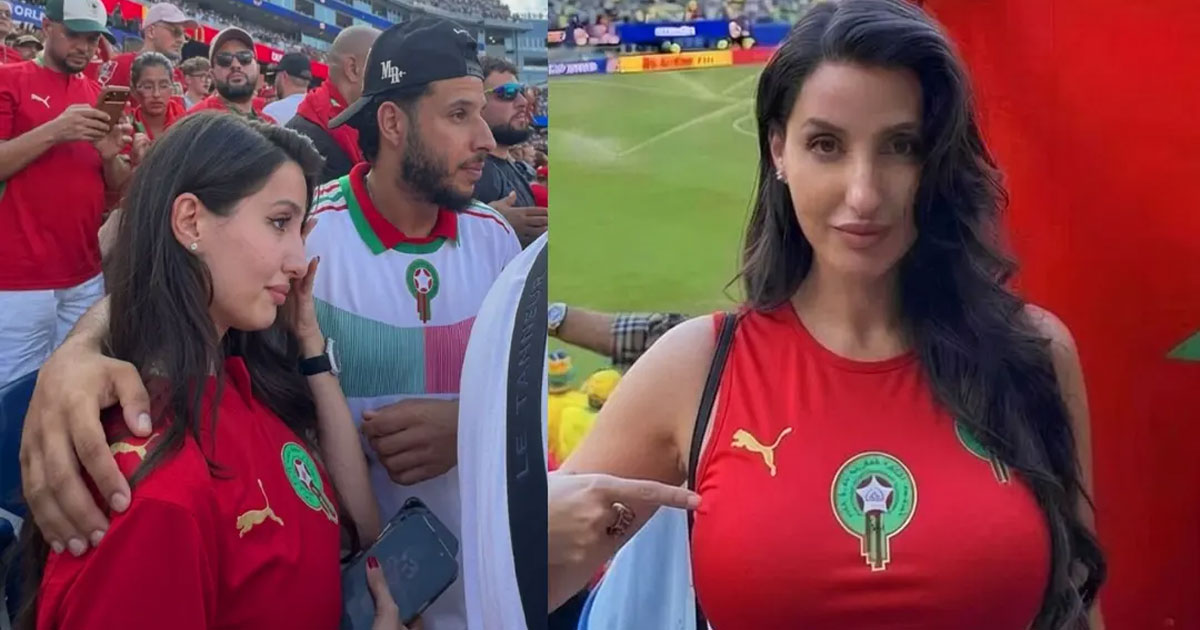 মরক্কোর বিদায়ে আবেগে ভাসলেন নোরা ফাতেহি