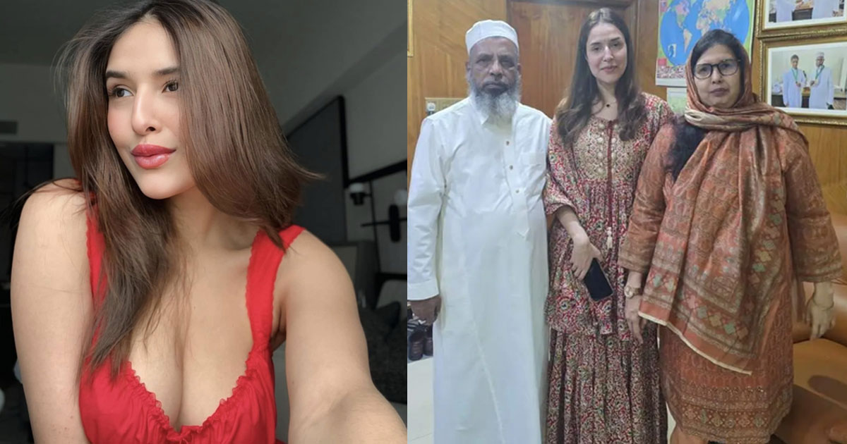 নজরুলের সঙ্গে ছবি ভাইরাল, প্রাণে বাঁচতে দ্বিতীয় তলা থেকে লাফ স্নিগ্ধার