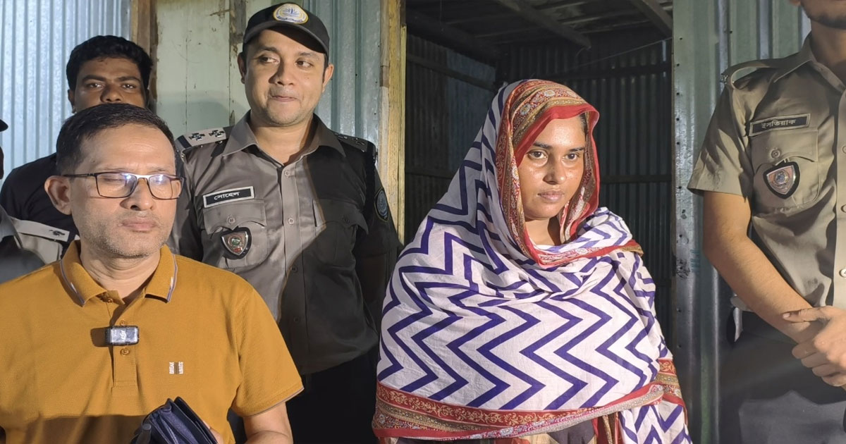 মাটির নিচে পুঁতে রাখা ড্রামে ১১ কেজি গাঁজা, নারী মাদক কারবারি আটক