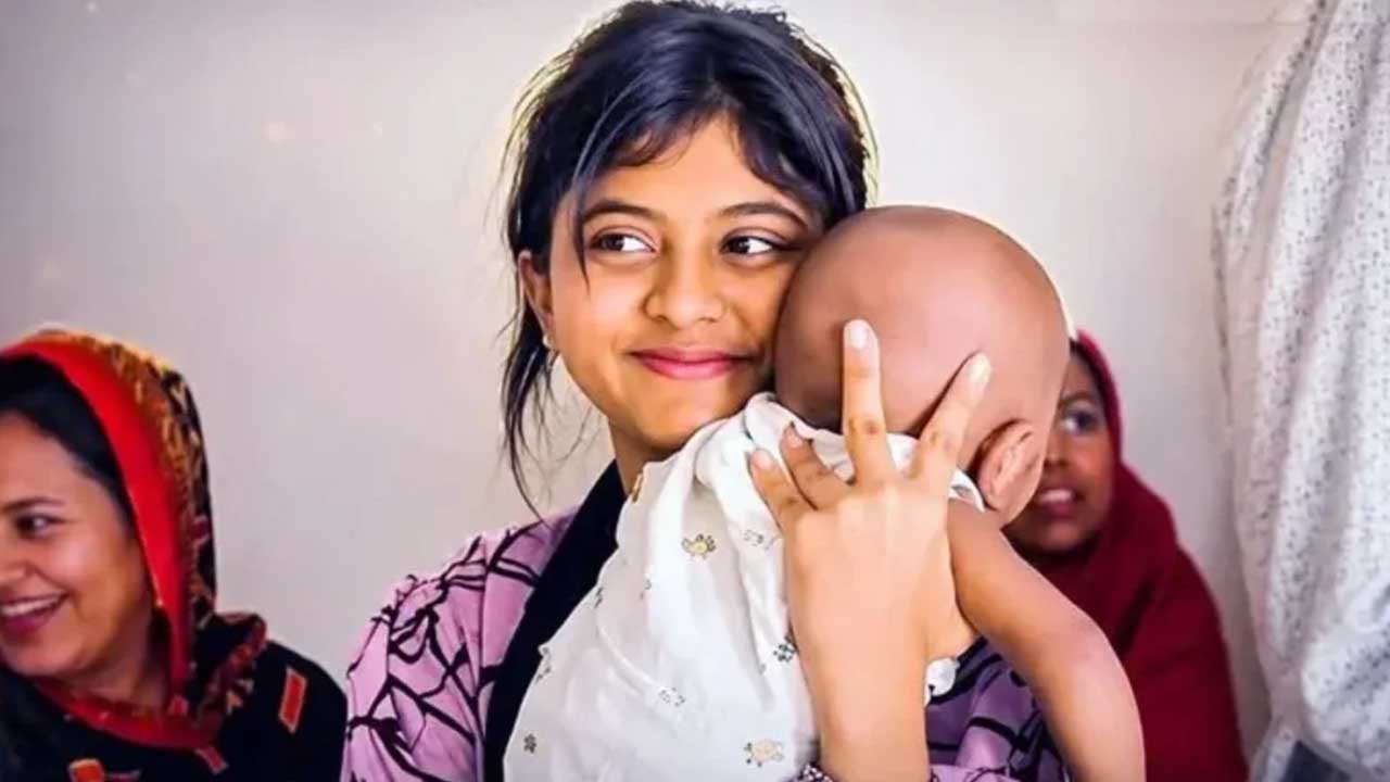 আপাতত ১৩ বছর বয়সী মায়ের কোলেই থাকছে ৭ মাসের শিশু