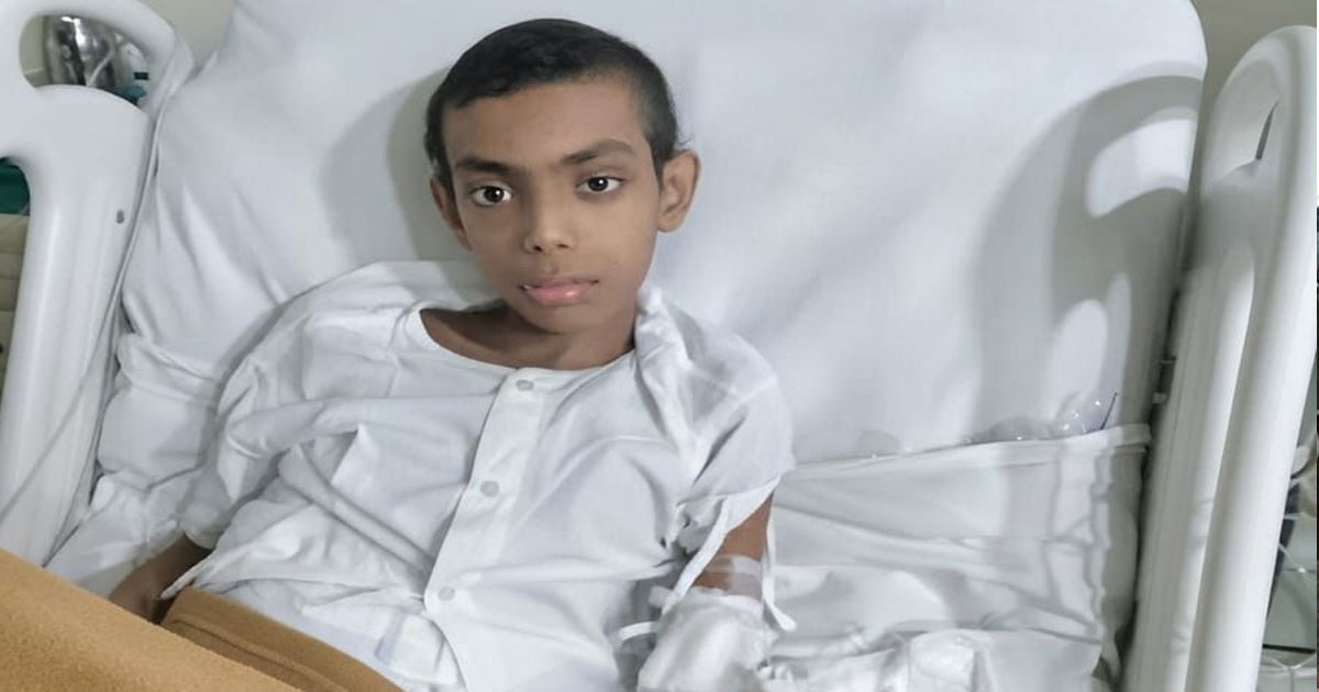 মাত্র ১০ বছরের শিশু 'অতুন'র জীবন-মৃত্যুর কঠিন লড়াই !