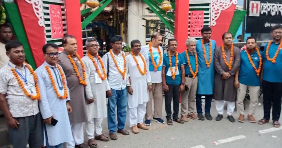 যশোর প্রেসক্লাবের নতুন সভাপতি টুকুন, সাধারণ সম্পাদক নূর ইসলাম
