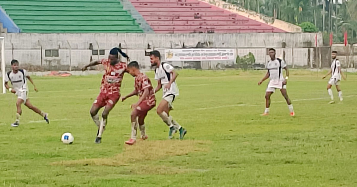 বাংলাদেশ ফুটবল লীগে জয় পেয়েছে মোহামেডান স্পোর্টিং ক্লাব