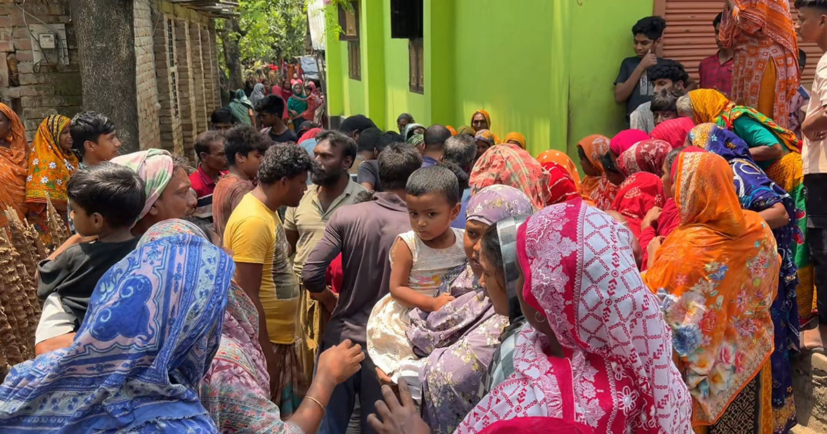 গাংনীতে লাটাহাম্বারের চাকায় পিষ্ট হয়ে শিশু নিহত, চালক আটক