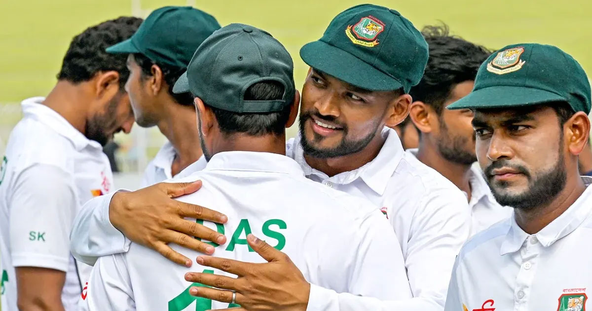 এবার আইসিসি থেকে বড় পুরস্কার পেলেন শান্ত